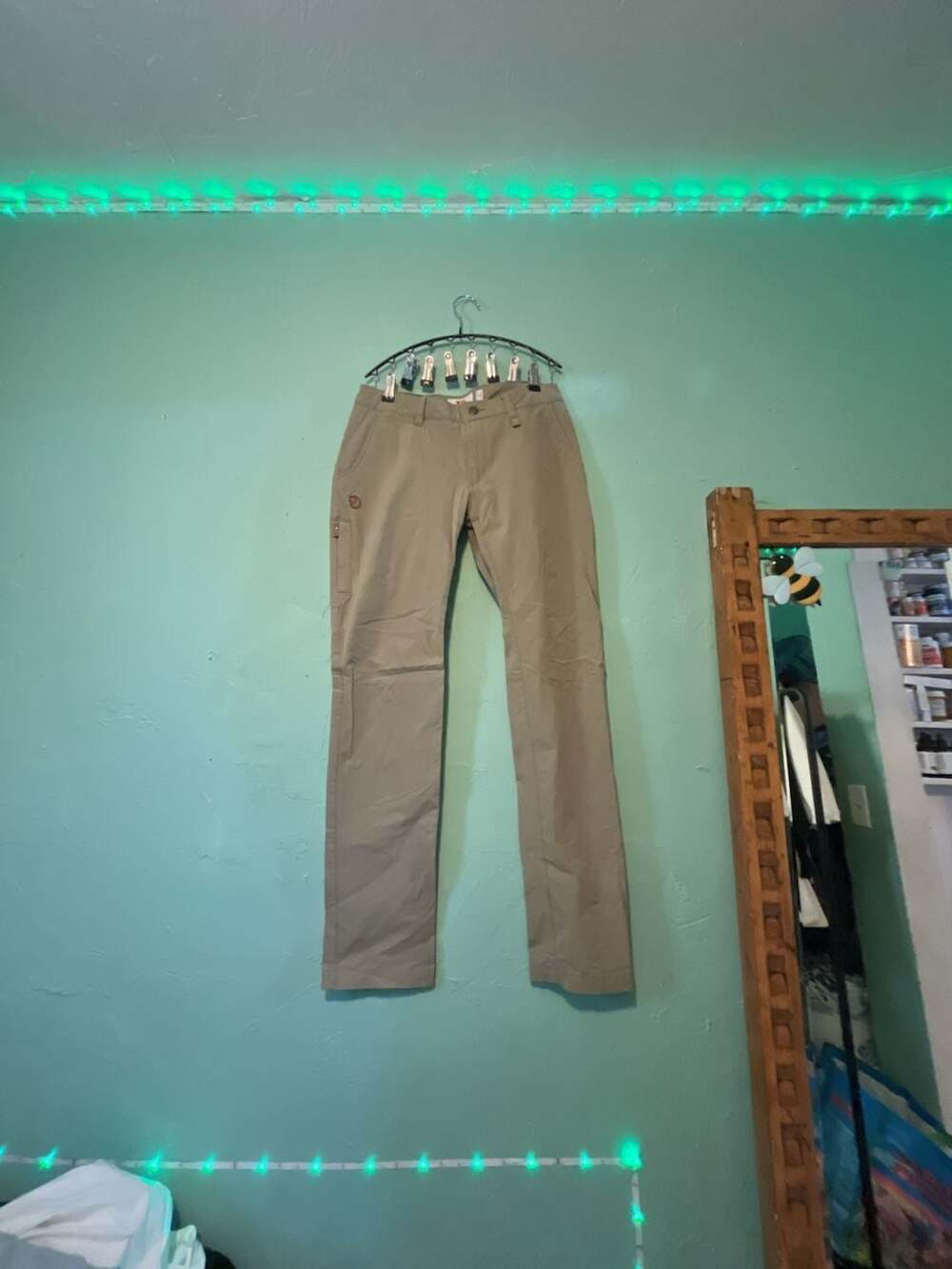 Fjällräven Women's Hiking Pants Tan/Beige